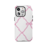 Pink Lattice Elegance