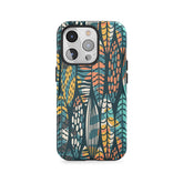 Midnight Foliage Stripes