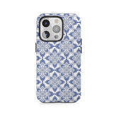 Floral Indigo Tapestry