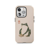 Emerald Calligraphy Frog